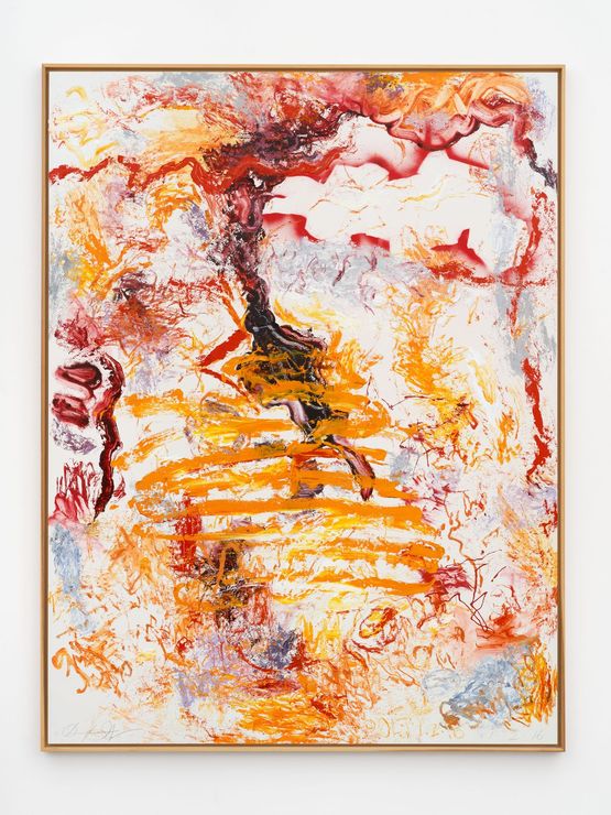 No. 1 2016 1.2.16 by Oliver Lee Jackson contemporary artwork Painting