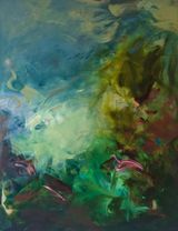Viridis by Juliette Paull contemporary artwork painting