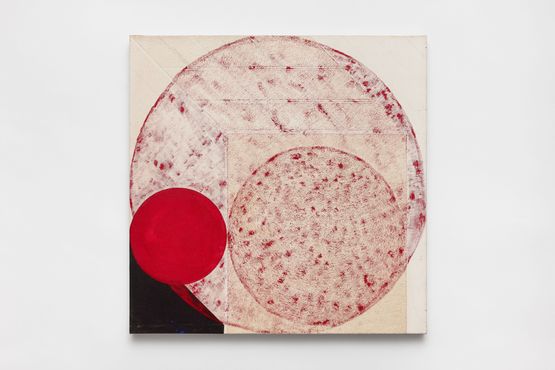 Quadro - Circulo Vermelho by Lygia Pape contemporary artwork Painting
