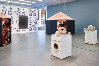Contemporary art exhibition Group Exhibition Spiegelgasse Mirror Alley at Hauser  Wirth London United Kingdom