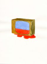 Bleeding Set by Klega contemporary artwork painting