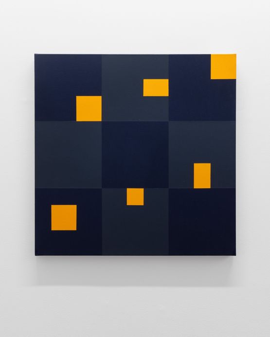 Study for Blue Note 1 by Robert Owen contemporary artwork Painting