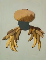 Bananaman by Zhai Liang contemporary artwork painting