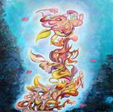 Tree of life by Maoka Ueda contemporary artwork painting