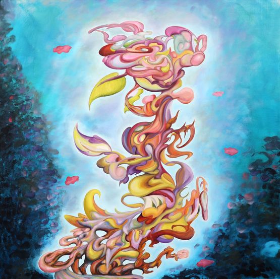 Tree of life by Maoka Ueda contemporary artwork Painting