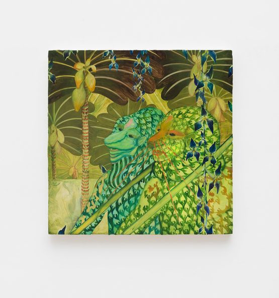 Dois miradores Two Viewers by Bruno Novelli contemporary artwork Painting