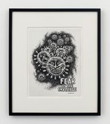 Fear the Invisible by R. Crumb contemporary artwork works on paper drawing