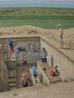Thracian Tomb by Serban Savu contemporary artwork Painting