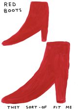 Untitled by David Shrigley contemporary artwork works on paper