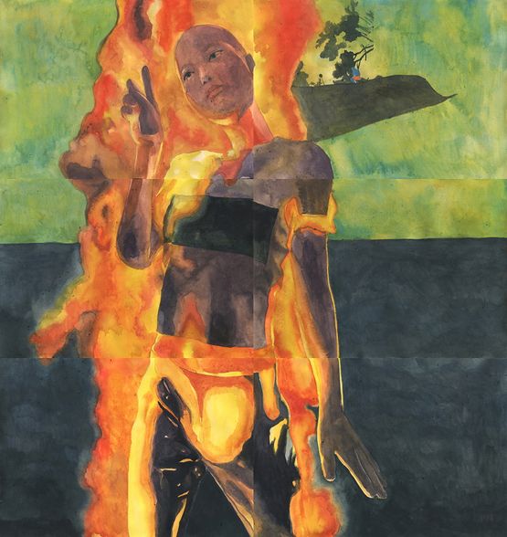 THE GREAT CHAPBOOK 4 - There Are Two Ways to Get Out of Here by Noh Sangho contemporary artwork Painting