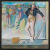 Propos sur Ici Plage by Martial Raysse contemporary artwork Painting