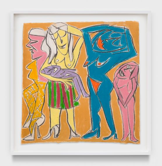 Dynamics by Ruby Neri contemporary artwork Works on Paper