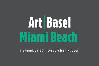 Contemporary art exhibition Art Basel in Miami Beach 2021 at Thomas Erben Gallery New York United States