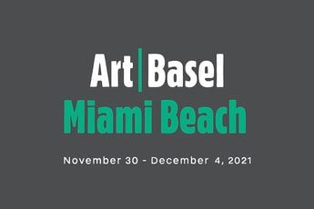 Contemporary art exhibition Art Basel in Miami Beach 2021 at Wilding Cran Gallery  Los Angeles United States