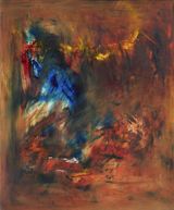 Ash and Stalactite by Marie De Villepin contemporary artwork painting