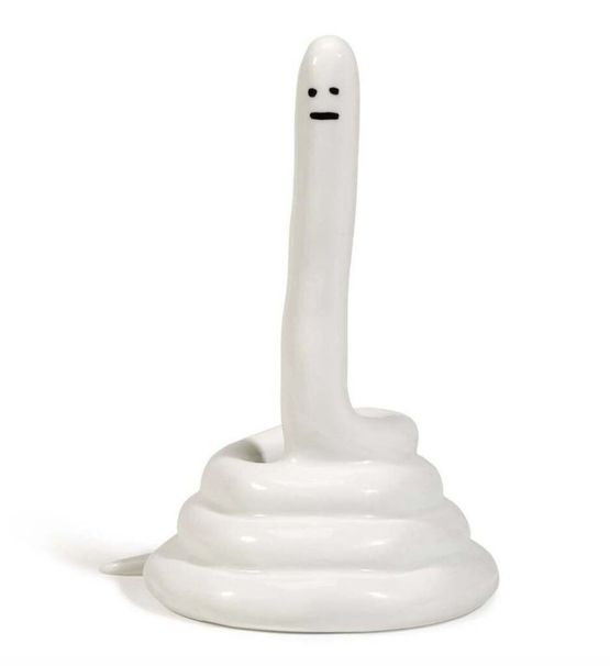 Serpent by David Shrigley contemporary artwork Sculpture