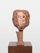 A Thousand Faces by Huma Bhabha contemporary artwork sculpture