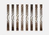 Rising Smoke soil painting by Claudia Comte contemporary artwork painting