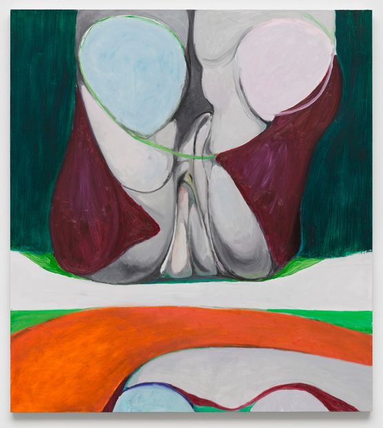Nudity No.5 by Liu Wei contemporary artwork Painting