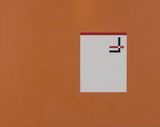 El Lissitzky Letterhead by David Diao contemporary artwork painting