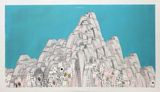Click and Win Turquoise 2 by Quan Wenfei contemporary artwork painting print