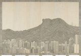 Lion Rock Forever by Eddie Lui contemporary artwork works on paper