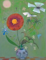 Apothecary Rose by Antone Konst contemporary artwork painting