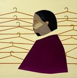 Seen in Motion 02 by Natnael Ashebir contemporary artwork painting