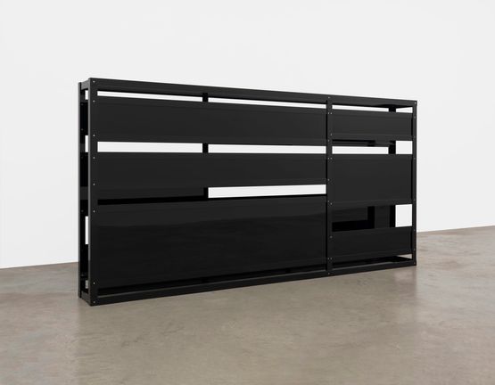 GROUPED DECIDED by Liam Gillick contemporary artwork Sculpture
