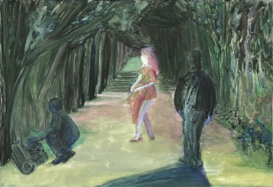 Move Inwards by Anna Ngan Leong Cheung contemporary artwork Print