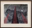 Two sides dont feel the same out of line in space by Radhika Khimji contemporary artwork Works on Paper