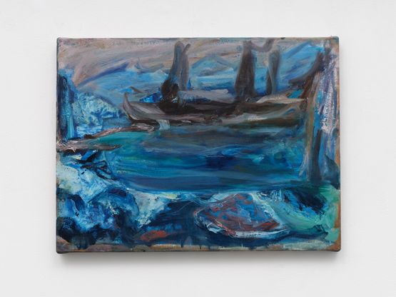 The Wake by Sarah Cunningham contemporary artwork Painting