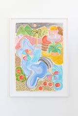 Costa Paraiso by Sol Calero contemporary artwork painting works on paper