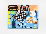 Repas de societe Dames et Mandu by Johanna Dumet contemporary artwork painting