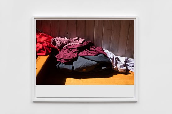 Faltenwurf stairwell by Wolfgang Tillmans contemporary artwork Print