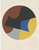 Cercle Circle by Sophie Taeuber-Arp contemporary artwork works on paper