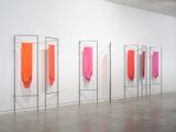 Fifteen Metres of Red Standing by Helen Calder contemporary artwork painting