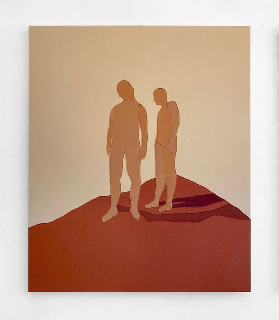 Untitled Santa Barbara Airlines and Northwest by Alessandro Teoldi contemporary artwork Textile
