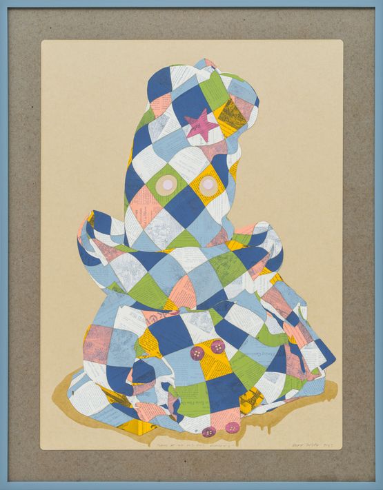Same As the Old Boss Number 4 by Alex Dodge contemporary artwork Works on Paper
