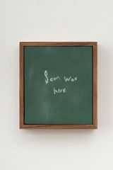 Sam was here by Guy Simpson contemporary artwork painting