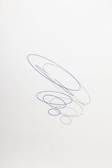 Circuconcentricos Alu Bleu 50 by Elias Crespin contemporary artwork sculpture