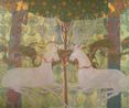 The Grail Mystery by Timur DVatz contemporary artwork Painting