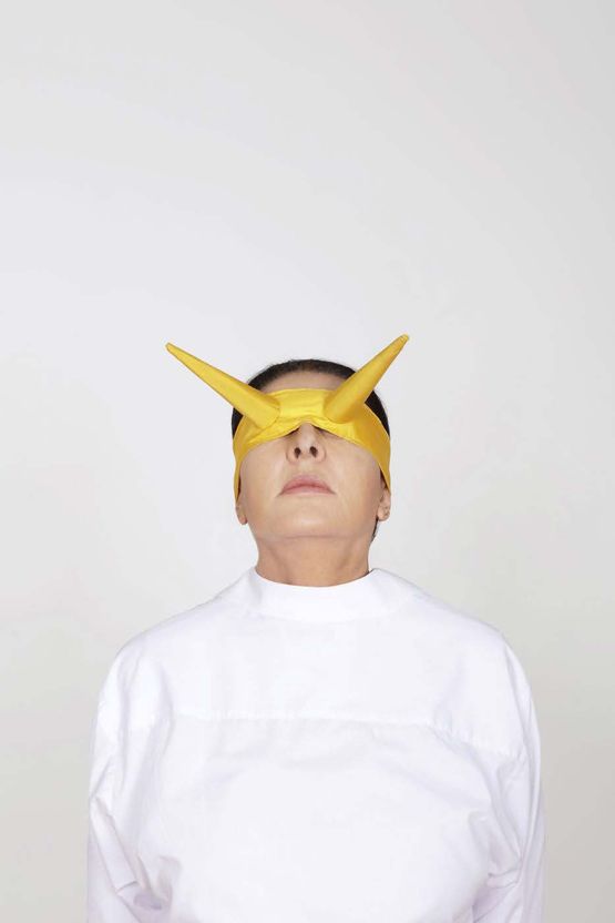 Energy Mask 1 by Marina Abramovic contemporary artwork Photography