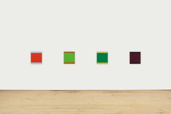 Contemporary art exhibition Blinky Palermo Times Of The Day at DIA Beacon New York United States