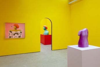 Contemporary art exhibition Nicolas Party Polychrome at The Modern Institute Osborne Street United Kingdom