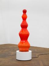 Ghost Red by Otto Piene contemporary artwork sculpture