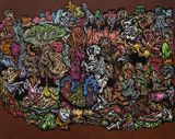 The trip of Gumiho by Fabien Verschaere contemporary artwork painting