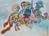 Tracing in the Air by Nathan Zhou contemporary artwork painting