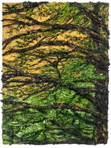 Mes cedres III by Tamara Haddad contemporary artwork painting