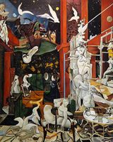 Stars of the Warring States by NISKY contemporary artwork painting